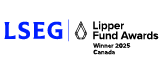 LSEG Lipper fund awards 2025 winner canada logo