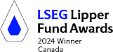 LSEG Lipper fund awards 2024 winner canada logo